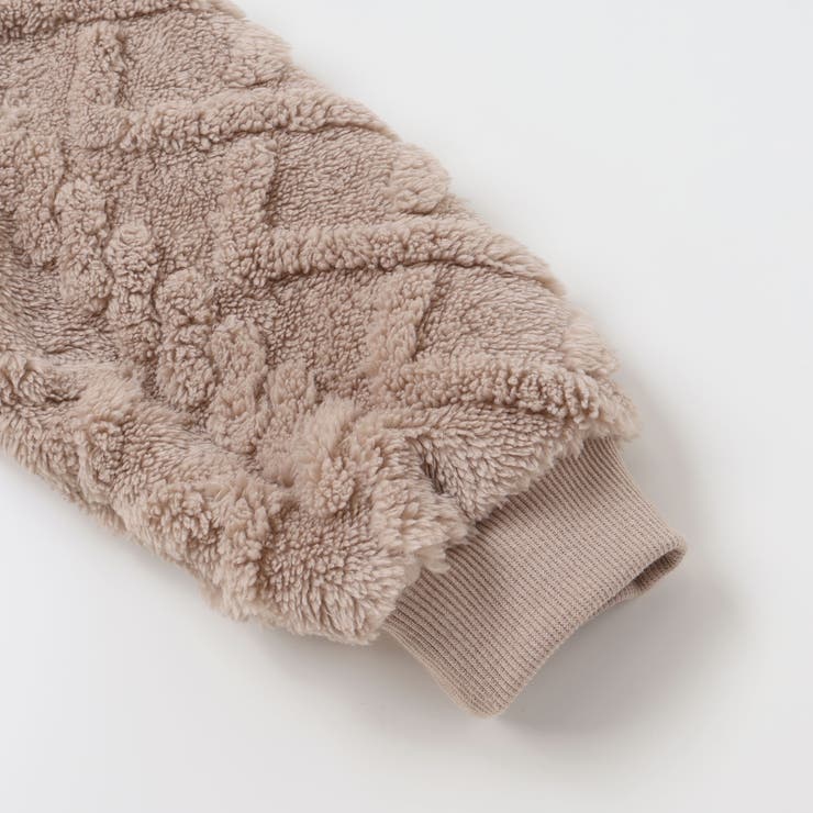 【お揃い】天使の羽もこもこケーブルボアワンピース(80~130cm) | SLAP SLIP | 詳細画像12 