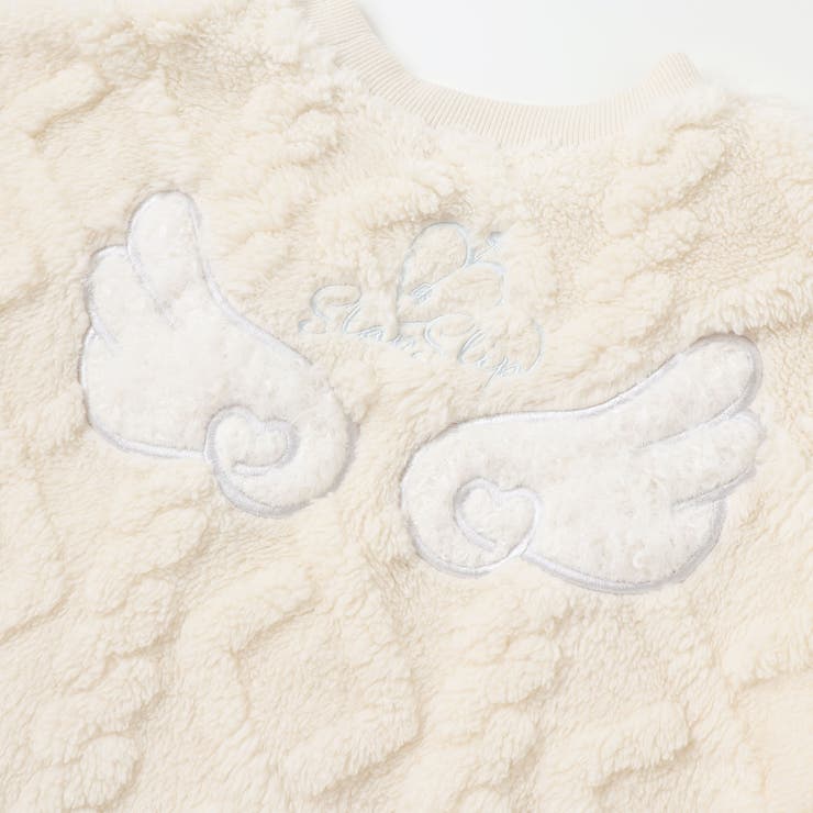 【お揃い】天使の羽もこもこケーブルボアワンピース(80~130cm) | SLAP SLIP | 詳細画像8 