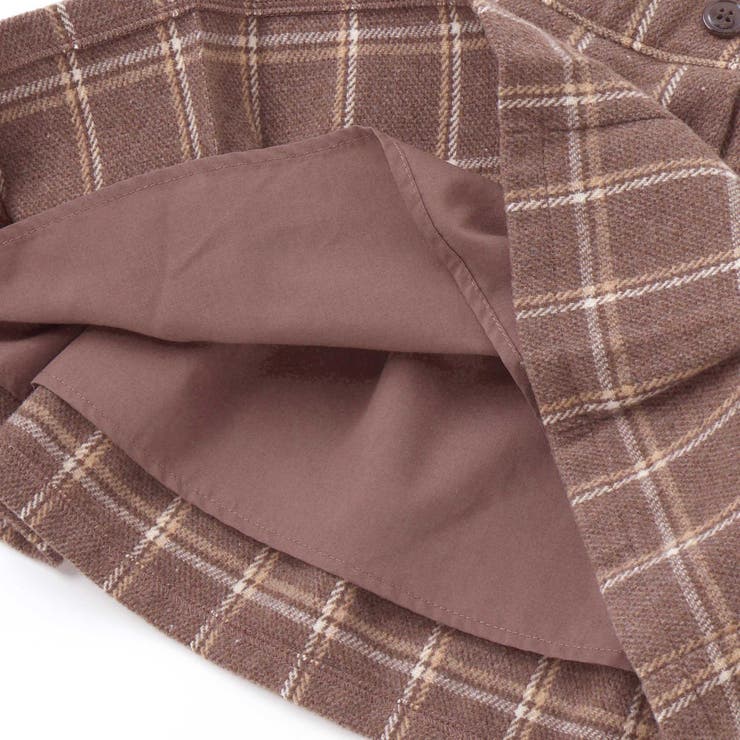 ティアラ刺しゅう付きチェックプリーツドッキングワンピース(90~130cm) | SLAP SLIP | 詳細画像18 