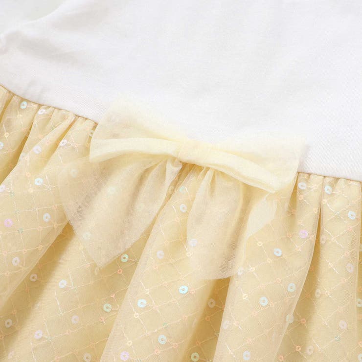 【スラプリ】キラキラチュールドッキングワンピース(80~130cm) | SLAP SLIP | 詳細画像18 