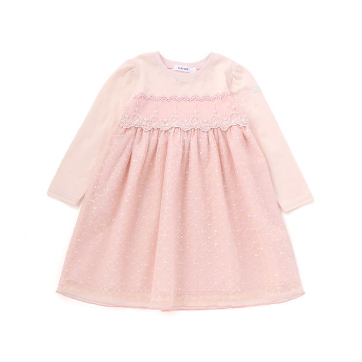 【スラプリ】キラキラチュールドッキングワンピース(80~130cm) | SLAP SLIP | 詳細画像7 