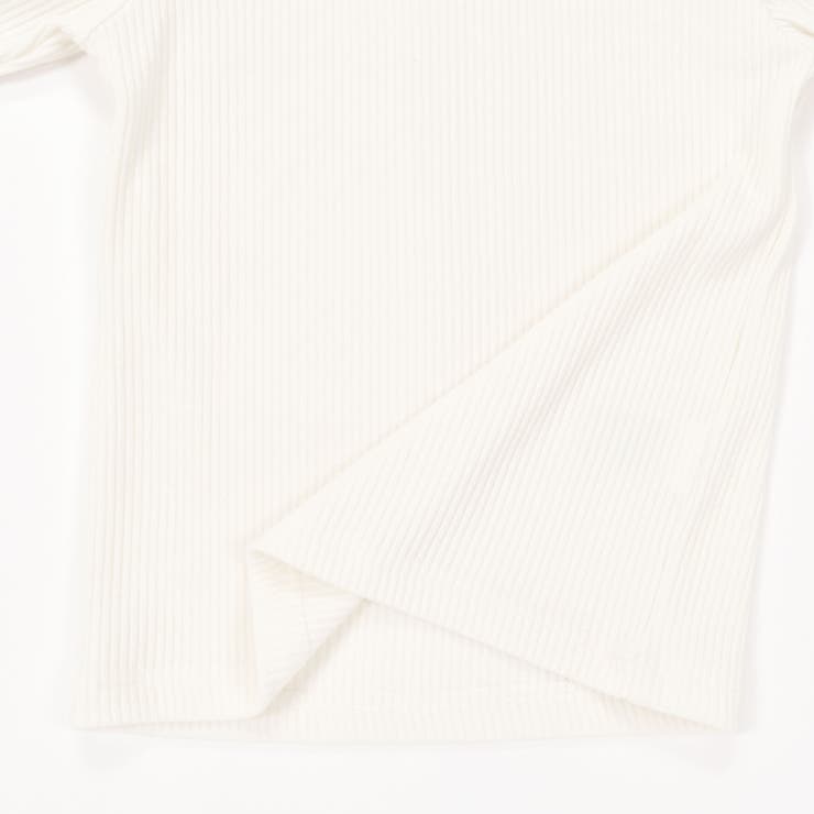 ラメ花キルトファーキャミソール+キラキラネックレス風プリント肩フリルトップス(8… | SLAP SLIP | 詳細画像13 