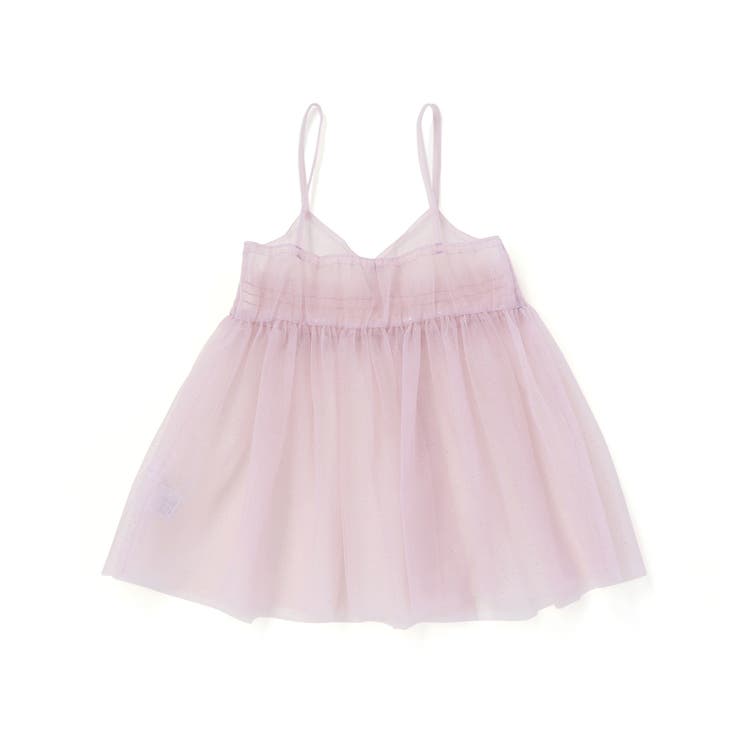 ラメチュールキャミソール+半袖Tシャツ2点セット(80~130cm) | SLAP SLIP | 詳細画像6 