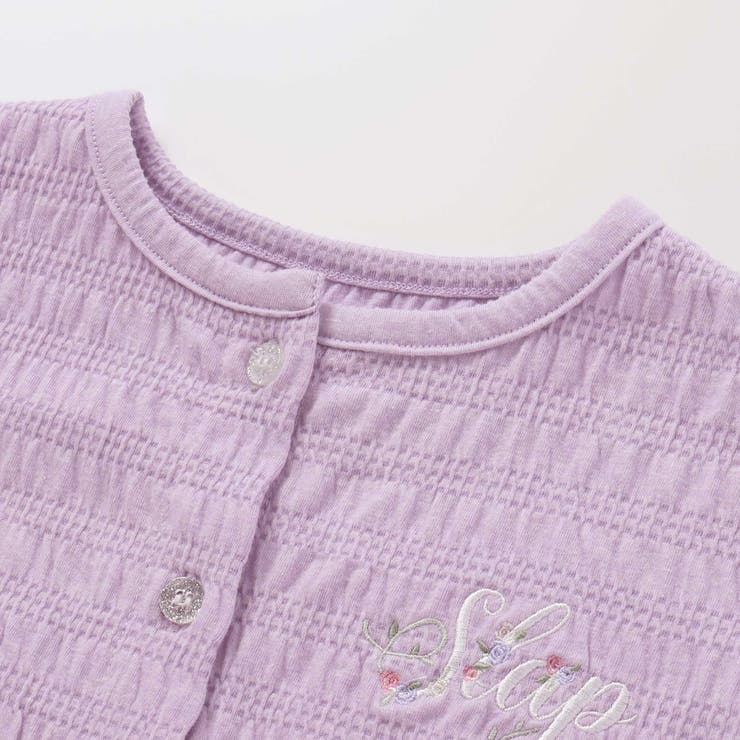 お花刺しゅうカーディガン+肩リボンキャミソールワンピース2点セット(90~130… | SLAP SLIP | 詳細画像18 