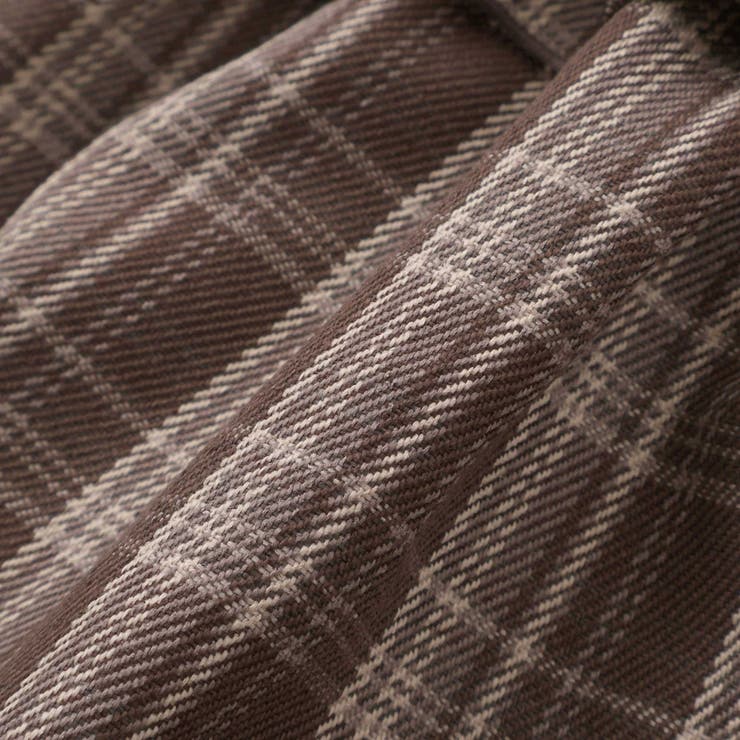 【お揃い】チェックティアードキャミソール+フロントプリント長袖カットソー2点セッ… | SLAP SLIP | 詳細画像17 