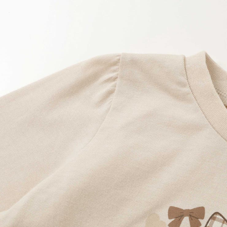 【お揃い】チェックティアードキャミソール+フロントプリント長袖カットソー2点セッ… | SLAP SLIP | 詳細画像19 