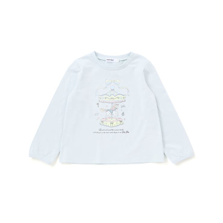 メリーゴーランドプリントTシャツ+チュールキャミワンピース(90~130cm) | SLAP SLIP | 詳細画像10 