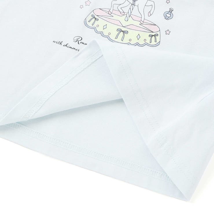 メリーゴーランドプリントTシャツ+チュールキャミワンピース(90~130cm) | SLAP SLIP | 詳細画像22 