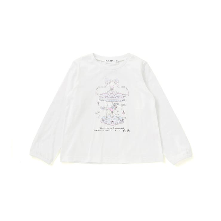 メリーゴーランドプリントTシャツ+チュールキャミワンピース(90~130cm) | SLAP SLIP | 詳細画像6 