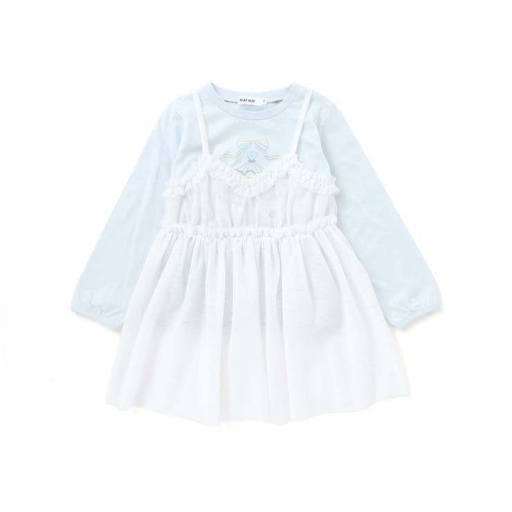 メリーゴーランドプリントTシャツ+チュールキャミワンピース(90~130cm) | SLAP SLIP | 詳細画像9 