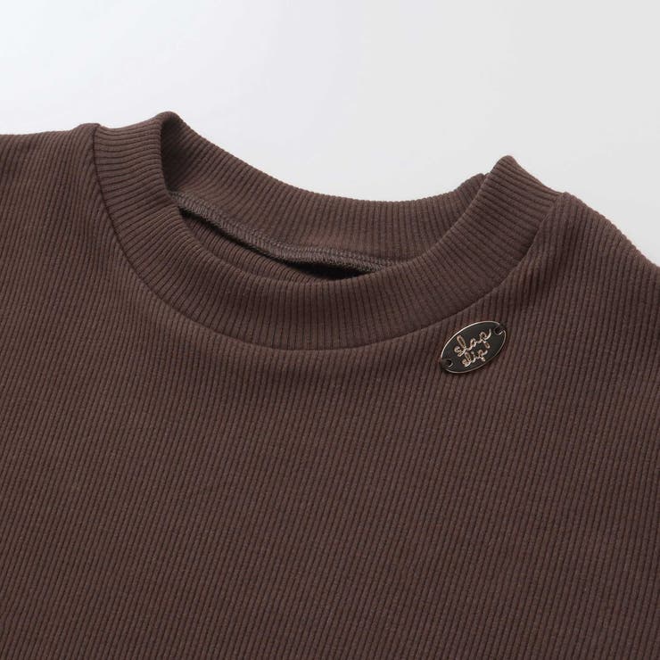 裾スカラップキャミソール+チャーム付きTシャツ2点セット(90~130cm) | SLAP SLIP | 詳細画像12 