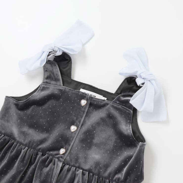 きらめくラメドットベロアビスチェセットアップ(90~130cm) | SLAP SLIP | 詳細画像11 