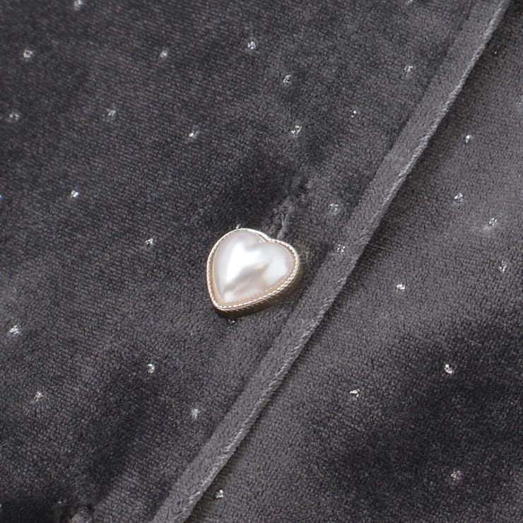 きらめくラメドットベロアビスチェセットアップ(90~130cm) | SLAP SLIP | 詳細画像12 