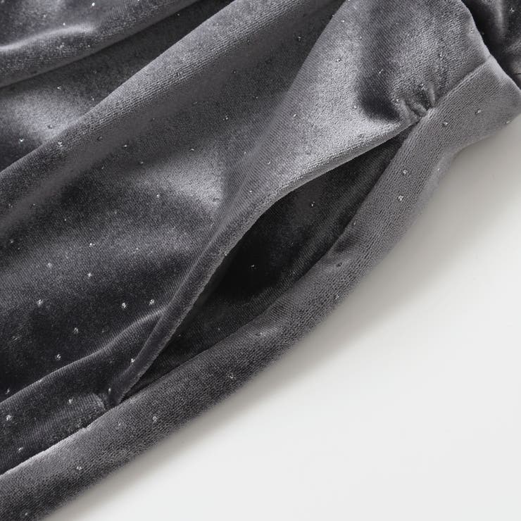 きらめくラメドットベロアビスチェセットアップ(90~130cm) | SLAP SLIP | 詳細画像17 