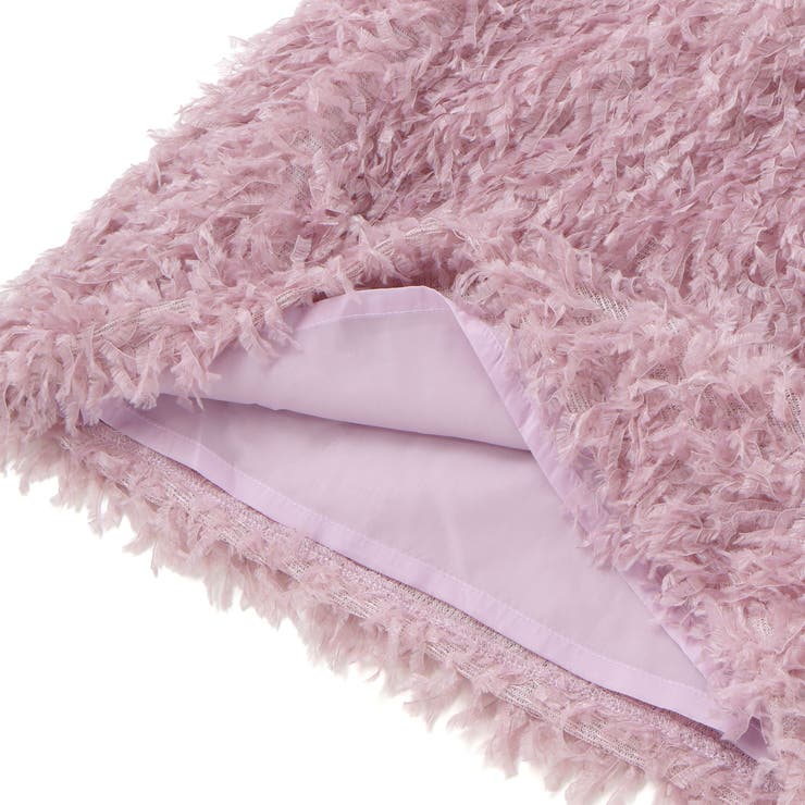 キラキラモチーフ長袖Tシャツ+ファーキャミワンピセット(90~130cm) | SLAP SLIP | 詳細画像17 