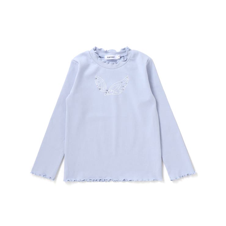 キラキラモチーフ長袖Tシャツ+ファーキャミワンピセット(90~130cm) | SLAP SLIP | 詳細画像6 