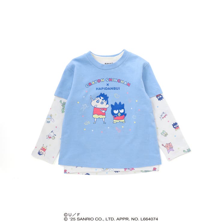 フロントプリント半袖Tシャツ+総柄長袖Tシャツ2点セット | SLAP SLIP | 詳細画像16 