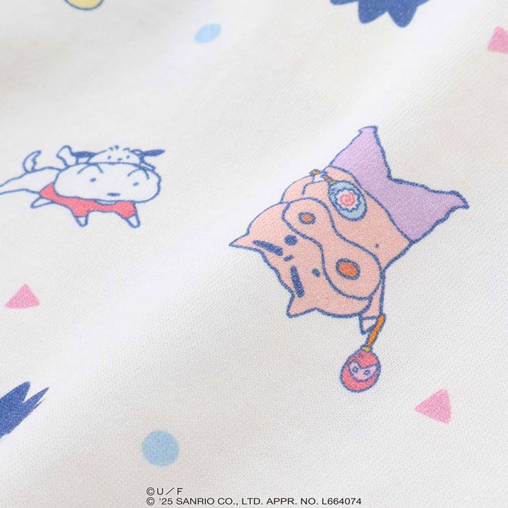 フロントプリント半袖Tシャツ+総柄長袖Tシャツ2点セット | SLAP SLIP | 詳細画像24 