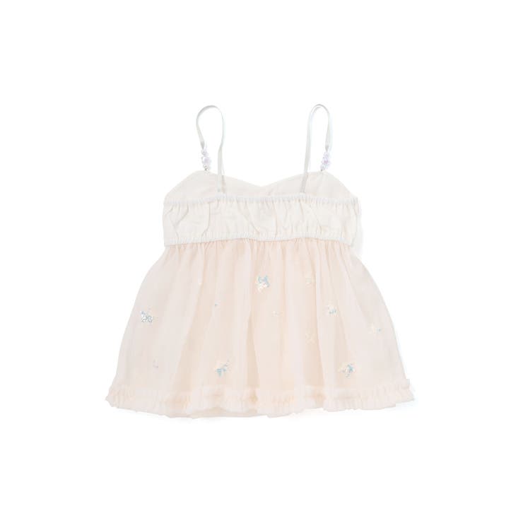 キラキラプリントTシャツ+スパンコールお星さまキャミチュニック2点セット(90~… | SLAP SLIP | 詳細画像11 