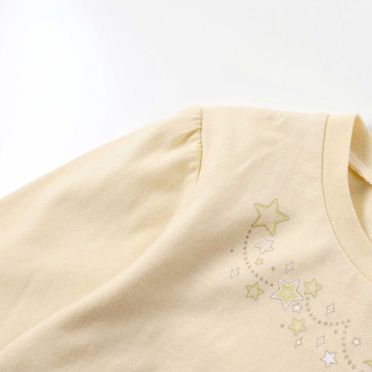 キラキラプリントTシャツ+スパンコールお星さまキャミチュニック2点セット(90~… | SLAP SLIP | 詳細画像17 