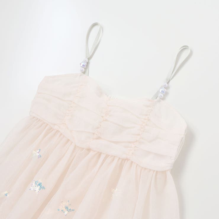 キラキラプリントTシャツ+スパンコールお星さまキャミチュニック2点セット(90~… | SLAP SLIP | 詳細画像21 