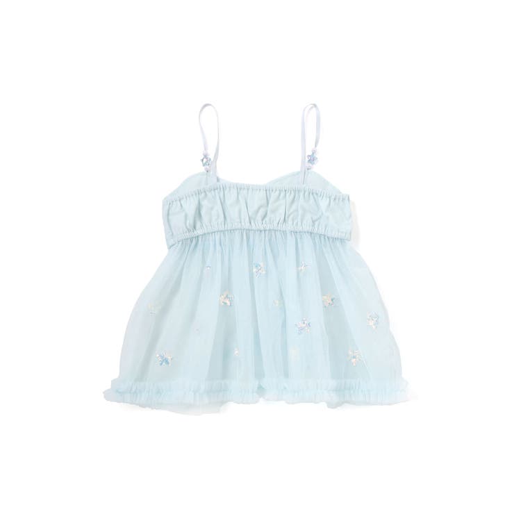 キラキラプリントTシャツ+スパンコールお星さまキャミチュニック2点セット(90~… | SLAP SLIP | 詳細画像4 