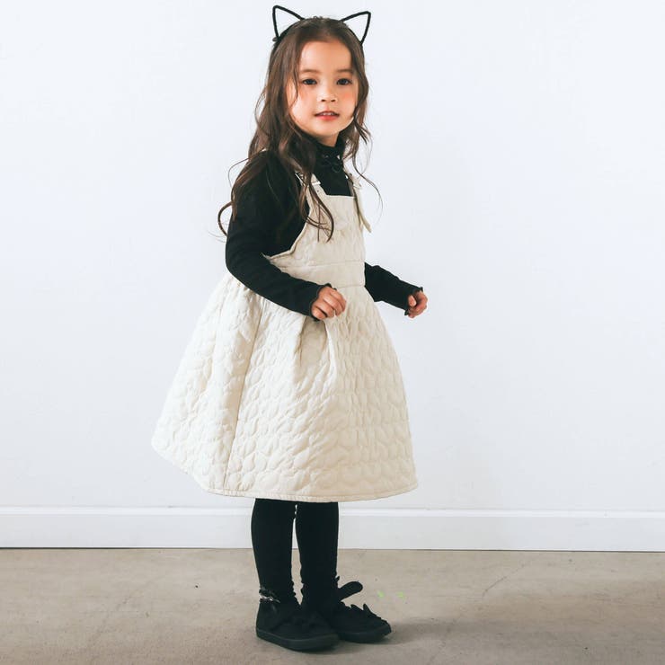 ハート柄キルトジャンパースカート(90~130cm) | SLAP SLIP | 詳細画像3 