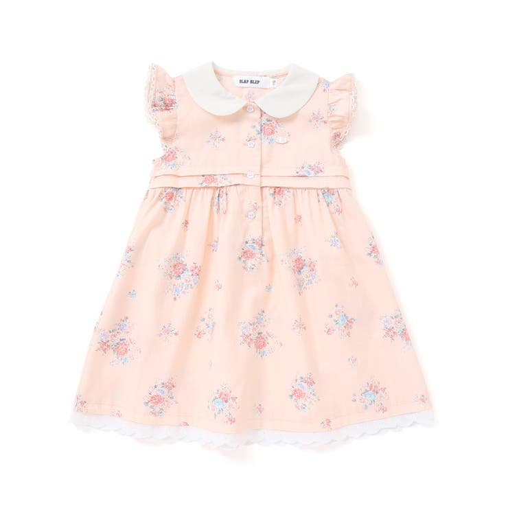 花柄ウエストタックジャンパースカート(80~130cm) | SLAP SLIP | 詳細画像5 