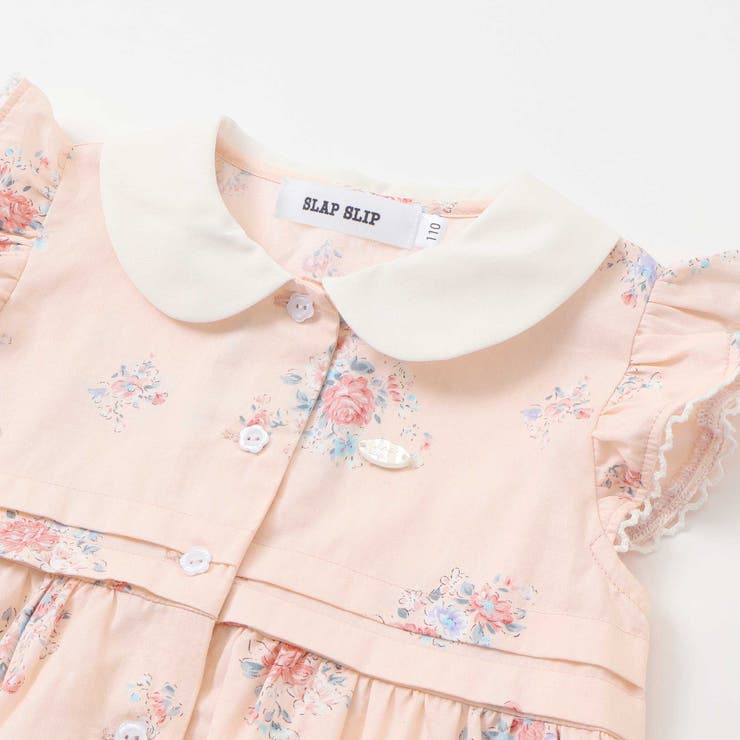 花柄ウエストタックジャンパースカート(80~130cm) | SLAP SLIP | 詳細画像7 