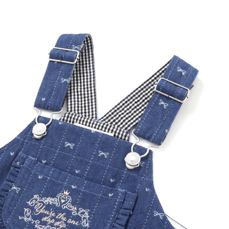 デニムツイル総柄ジャンパースカート(80~130cm) | SLAP SLIP | 詳細画像12 