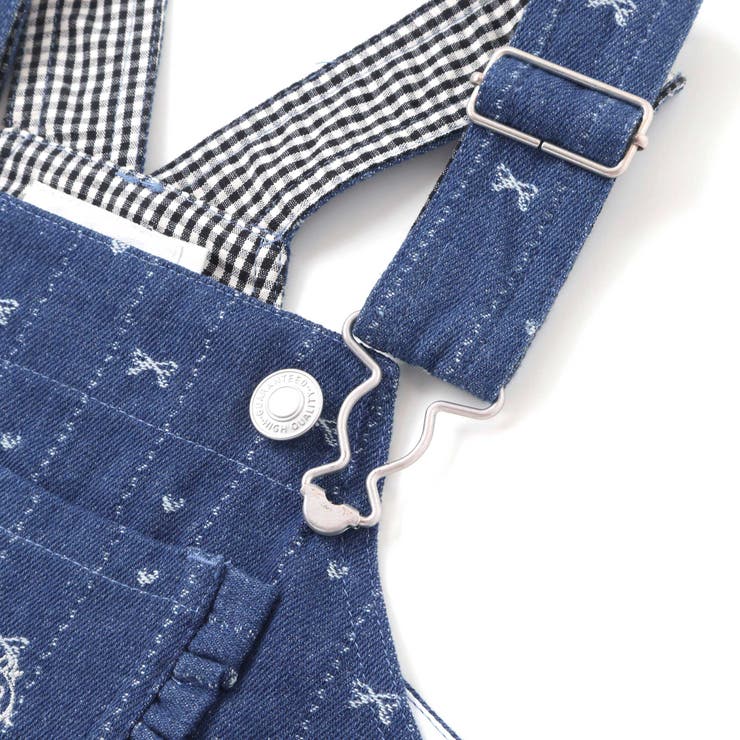 デニムツイル総柄ジャンパースカート(80~130cm) | SLAP SLIP | 詳細画像13 