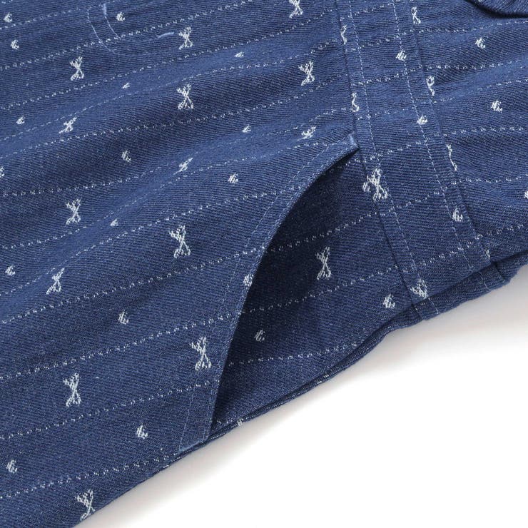 デニムツイル総柄ジャンパースカート(80~130cm) | SLAP SLIP | 詳細画像15 