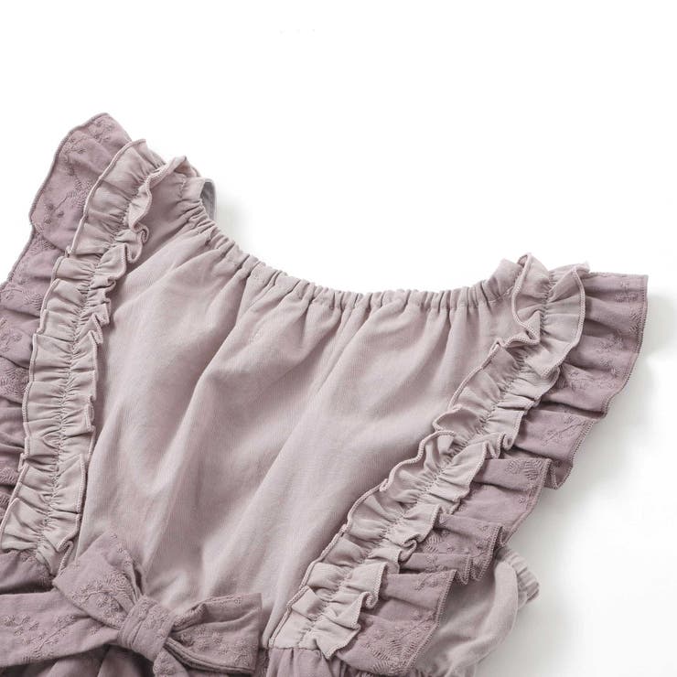 肩フリル花柄レースジャンパースカート(80~130cm) | SLAP SLIP | 詳細画像11 