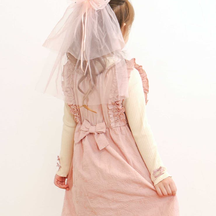 肩フリル花柄レースジャンパースカート(80~130cm) | SLAP SLIP | 詳細画像22 