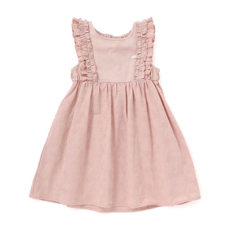 肩フリル花柄レースジャンパースカート(80~130cm) | SLAP SLIP | 詳細画像4 