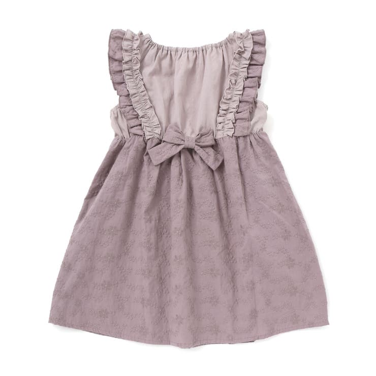 肩フリル花柄レースジャンパースカート(80~130cm) | SLAP SLIP | 詳細画像7 