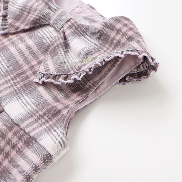 【お揃い】ビッグリボン襟ジャンパースカート(80~130cm) | SLAP SLIP | 詳細画像12 