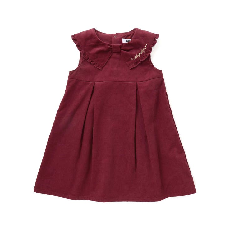 【お揃い】ビッグリボン襟ジャンパースカート(80~130cm) | SLAP SLIP | 詳細画像7 