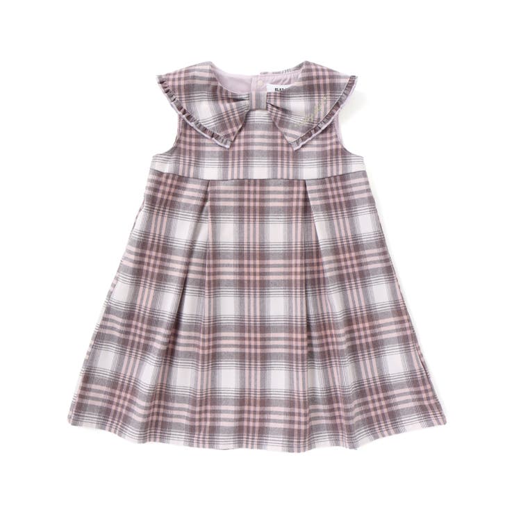 【お揃い】ビッグリボン襟ジャンパースカート(80~130cm) | SLAP SLIP | 詳細画像9 