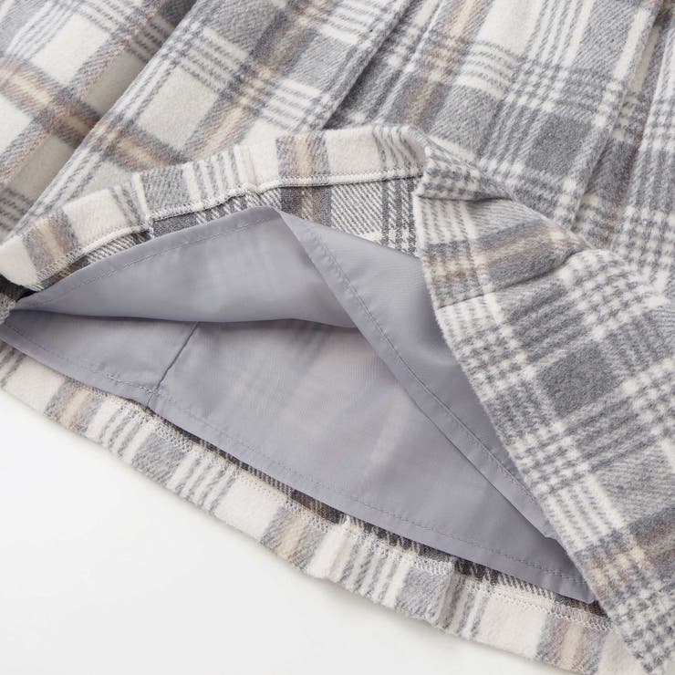 【お揃い】襟付きタックスカートチェックジャンパースカート(90~130cm) | SLAP SLIP | 詳細画像16 