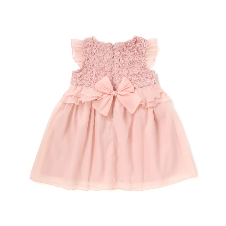 ふわふわオーガンジーフリルリボンペプラムドレス風ジャンパースカート(90~130… | SLAP SLIP | 詳細画像16 