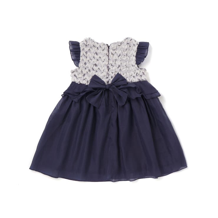 ふわふわオーガンジーフリルリボンペプラムドレス風ジャンパースカート(90~130… | SLAP SLIP | 詳細画像5 