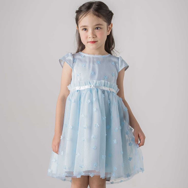 お花チュールワンピース(110~130cm) | SLAP SLIP | 詳細画像1 