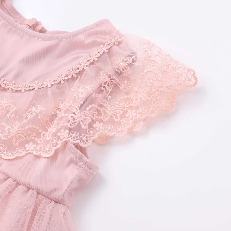 【スラプリ】チュール刺しゅうジャンパースカート(90~130cm) | SLAP SLIP | 詳細画像10 