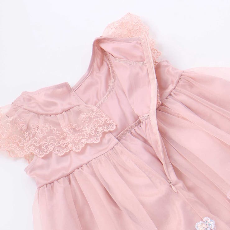 【スラプリ】チュール刺しゅうジャンパースカート(90~130cm) | SLAP SLIP | 詳細画像12 