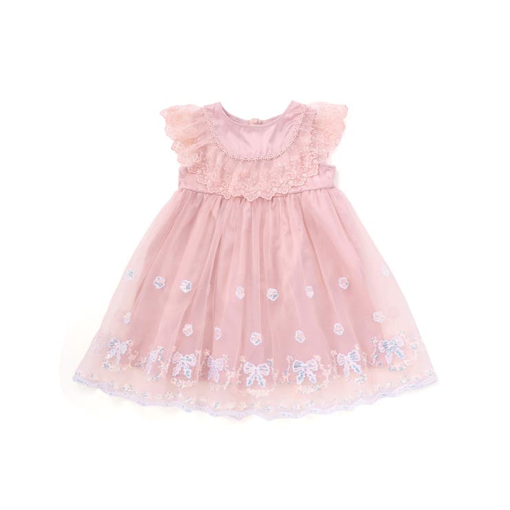 【スラプリ】チュール刺しゅうジャンパースカート(90~130cm) | SLAP SLIP | 詳細画像7 