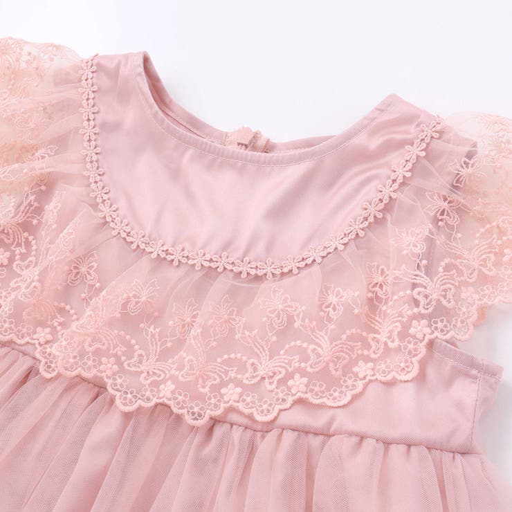 【スラプリ】チュール刺しゅうジャンパースカート(90~130cm) | SLAP SLIP | 詳細画像9 