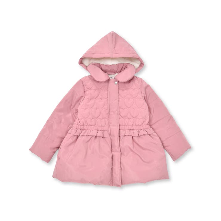 ハロッズ　ピンク　フードロングコート ハロッズ ピンク フードロングコート ハロッズ ピンク フードロング