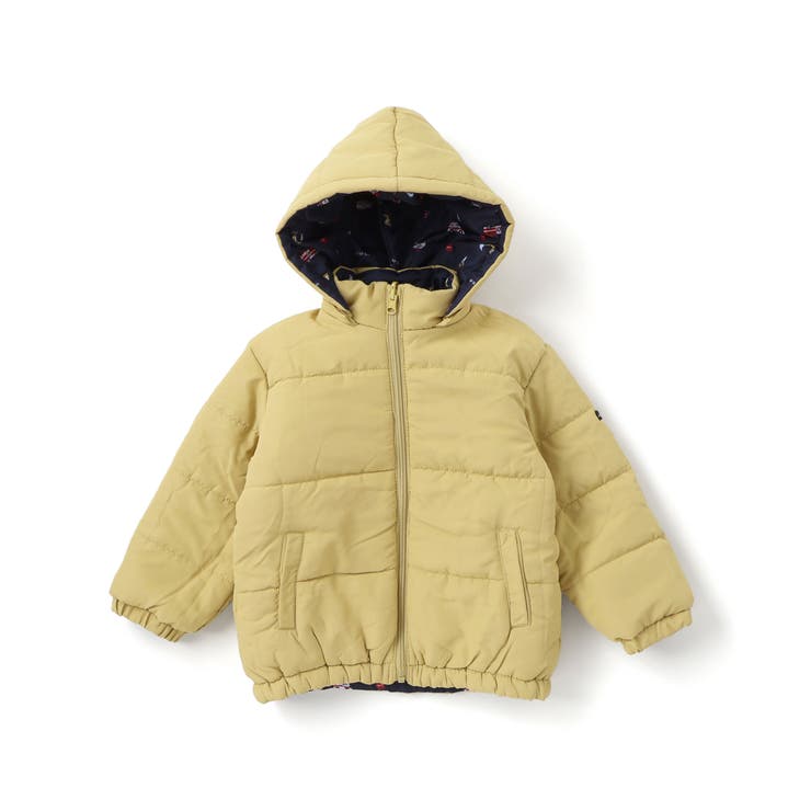 無地プリント柄リバーシブルコート(80~130cm) | SLAP SLIP | 詳細画像15 