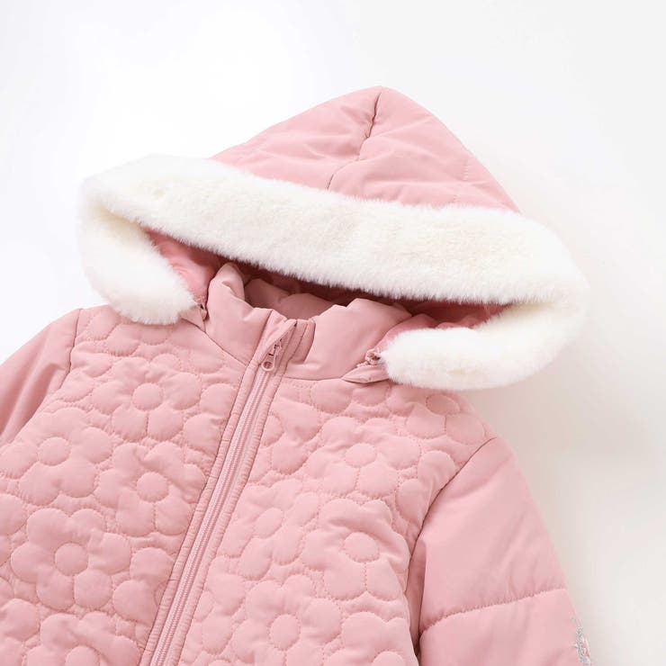 ファー付きフードキルト中綿ジャケット(80~130cm) | SLAP SLIP | 詳細画像10 